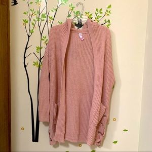 No Boundaries Womens long sleeves cardigan Sz XL